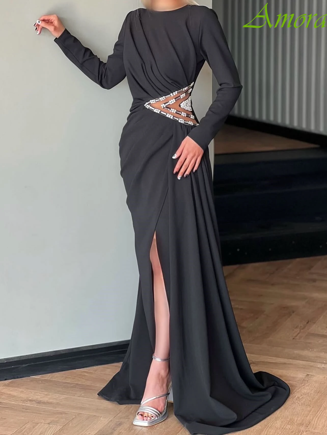 Customized Straight Crew Neck Elegant Fashion Evening Dress Delicate Temperament Party Gowns High Quality Bespoke Occasion Gowns
Customized Straight Crew Neck Elegant Fashion Evening Dress Delicate Temperament Party Gowns High Quality Bespoke Occasion Gowns