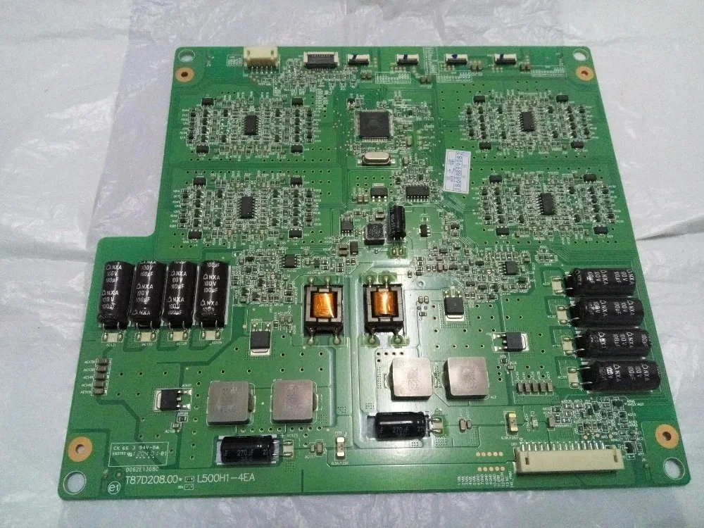 T87D208.00 L500H1-4EA T87D178.00 плата заднего освещения высокого напряжения для LED50K310X3
T87D208.00 L500H1-4EA T87D178.00 плата заднего освещения высокого напряжения для LED50K310X3