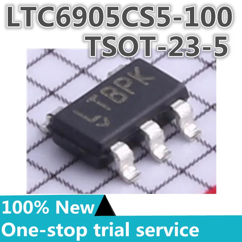 1-10pcs%New from stock LTC6905CS5-100#TRMPBF Package SOT23-5 Silk Screen LTBPK (Silicon Oscillator) timer/timer/clock Oscillator
1-10pcs%New from stock LTC6905CS5-100#TRMPBF Package SOT23-5 Silk Screen LTBPK (Silicon Oscillator) timer/timer/clock Oscillator