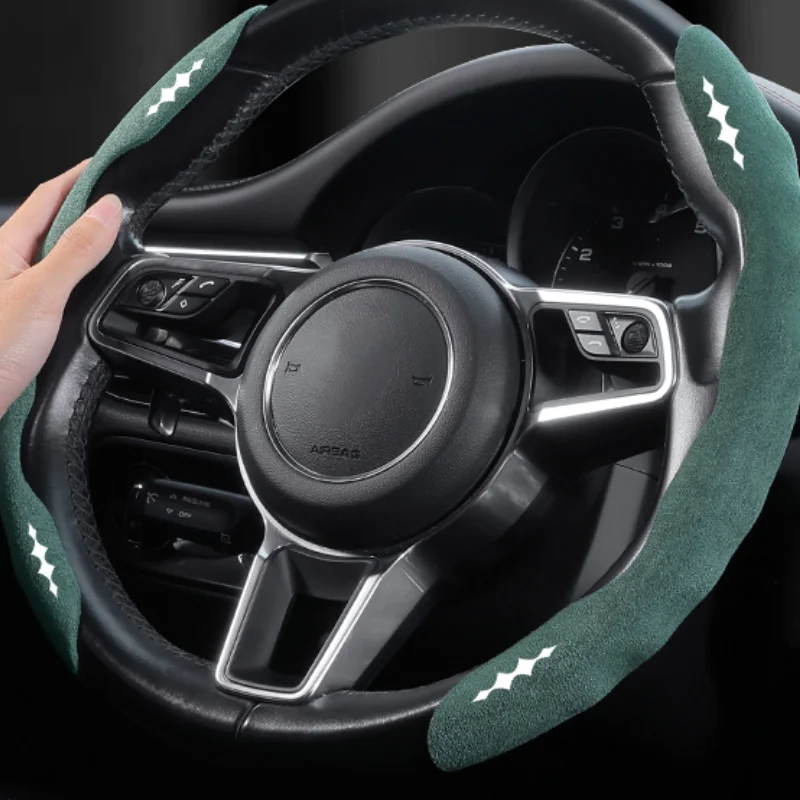 For Byd Equation Leopard 5 2025 Steering Wheel Cover, 24 Models Navigation Edition, Cloud Chariot Edition, Suede Handlebar Cover
For Byd Equation Leopard 5 2025 Steering Wheel Cover, 24 Models Navigation Edition, Cloud Chariot Edition, Suede Handlebar Cover