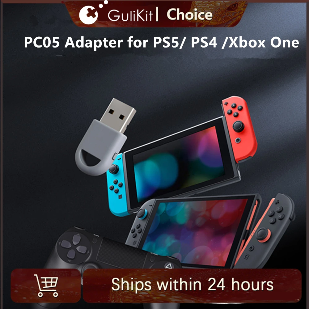 Адаптер GuliKit, совместимый с контроллерами PS5, PS4, Xbox One, донгл Hyperlink 2, геймпад Gulikit для Windows, Android, Switch 1/2
Адаптер GuliKit, совместимый с контроллерами PS5, PS4, Xbox One, донгл Hyperlink 2, геймпад Gulikit для Windows, Android, Switch 1/2