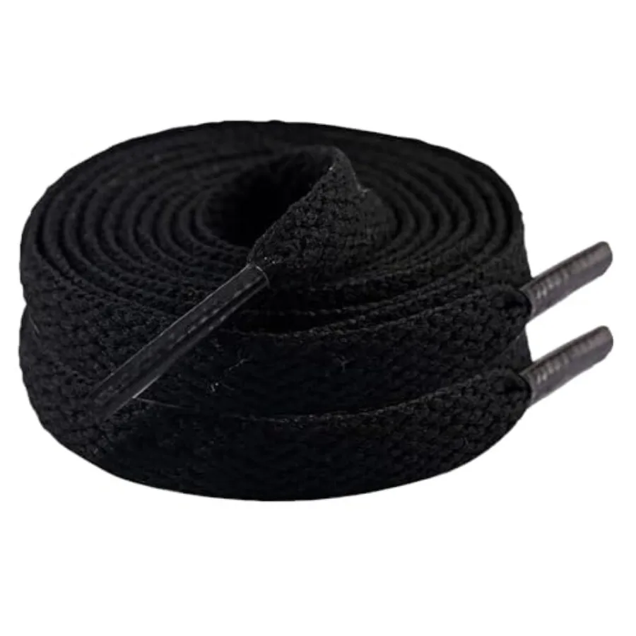 2 Pairs Flat Shoe Laces for Sneakers 5/16" Wide Shoelaces for Athletic Runng Shoes Boot Strgs
2 Pairs Flat Shoe Laces for Sneakers 5/16" Wide Shoelaces for Athletic Runng Shoes Boot Strgs