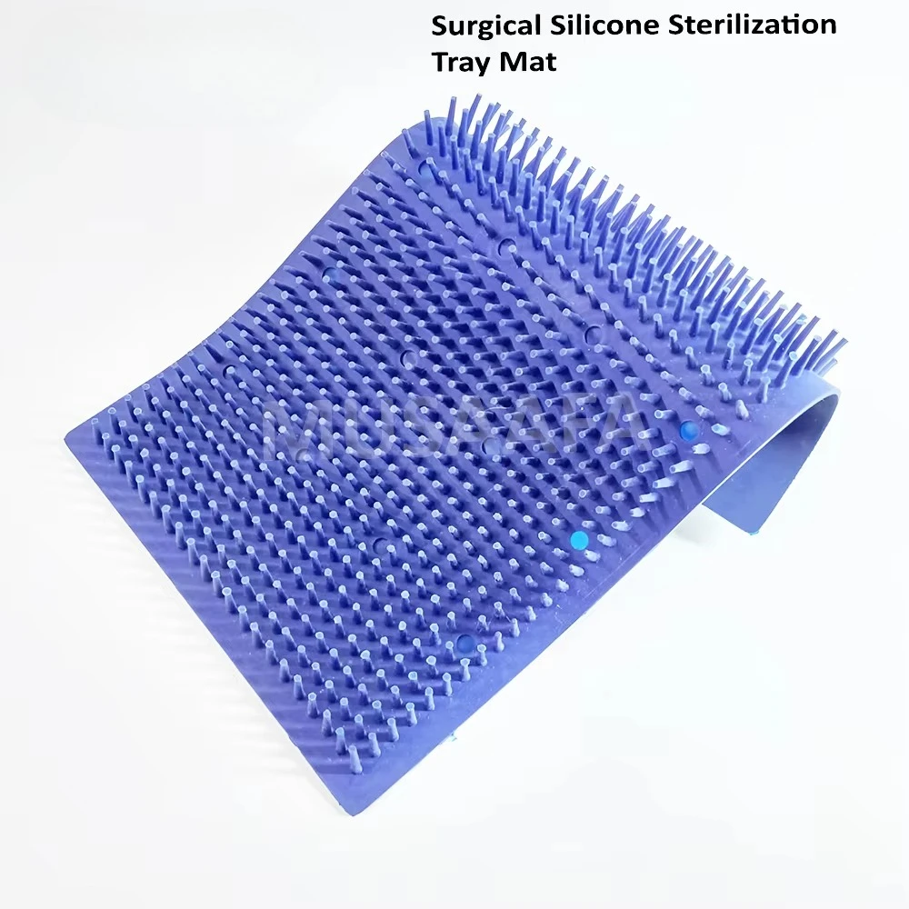 Various Size Surgicals Silicone Finger Mats for Plastic Tray Ophthalmic Instruments Sterilization Cushion Pin Mats
Various Size Surgicals Silicone Finger Mats for Plastic Tray Ophthalmic Instruments Sterilization Cushion Pin Mats
