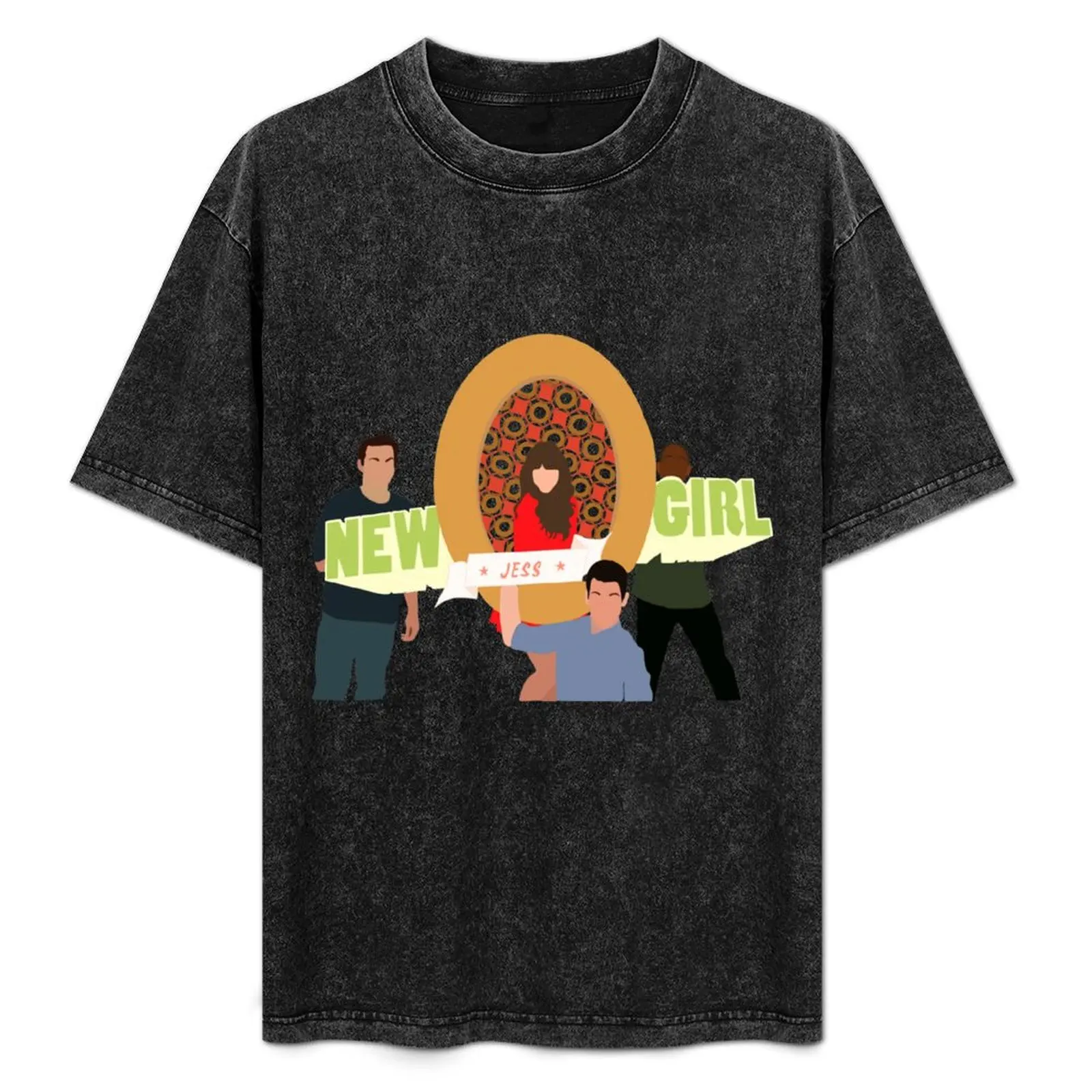 New Girl Title Card T-Shirt plus size clothes customs vintage graphic tee basketball graphic tees plain black t shirts men
New Girl Title Card T-Shirt plus size clothes customs vintage graphic tee basketball graphic tees plain black t shirts men