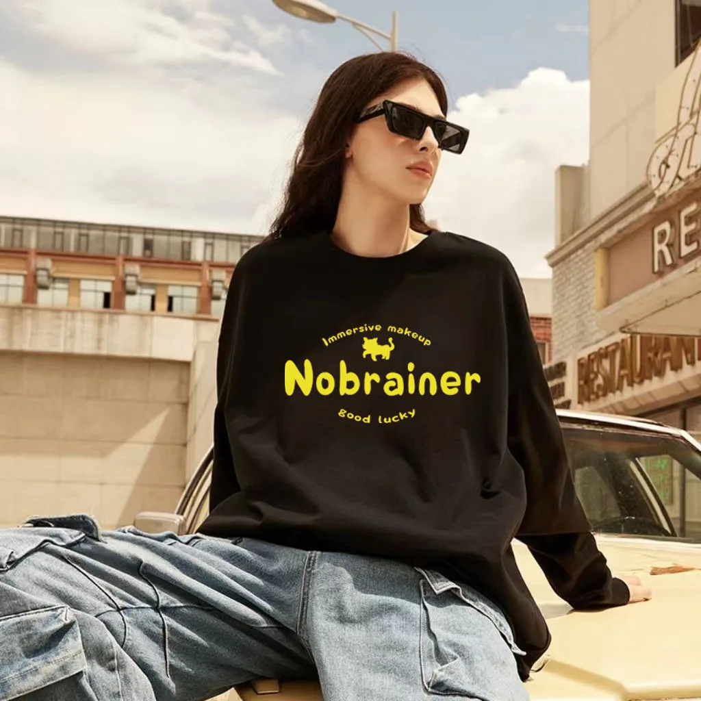 American Retro Round Neck Sweatshirts Women Autumn New Letter Printed Oversized Pullover Clothes
American Retro Round Neck Sweatshirts Women Autumn New Letter Printed Oversized Pullover Clothes