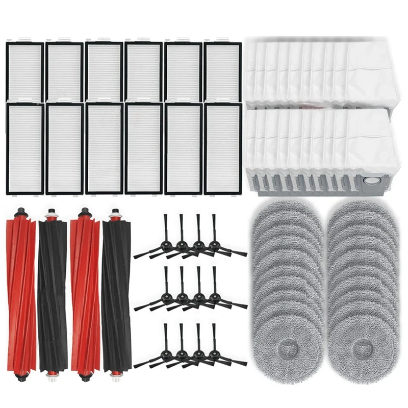 【Berserkk】For Roborock Qrevo Master, V20, P10S Pro Main Side Brush Hepa Filter Mop Cloth Robot Vacuum Cleaner Replacement Parts
【Berserkk】For Roborock Qrevo Master, V20, P10S Pro Main Side Brush Hepa Filter Mop Cloth Robot Vacuum Cleaner Replacement Parts