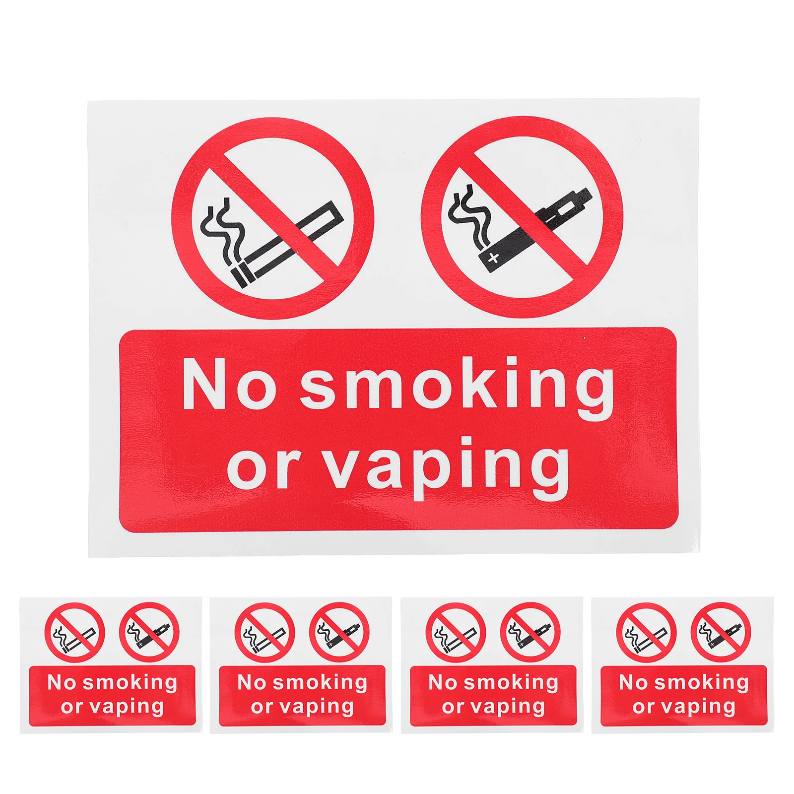 5 Pcs No Smoking Sign This Vehicle Decal Sticker for Business Day Decorations Paper
5 Pcs No Smoking Sign This Vehicle Decal Sticker for Business Day Decorations Paper