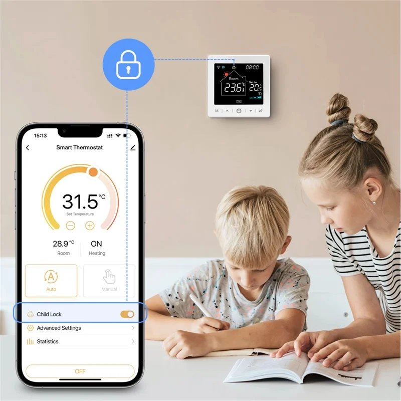 Ежедневная распродажа Tuya Wi-Fi беспроводной термостат для газового котла, водяного отопления, RF регулятор температуры, работает для Google Home
Ежедневная распродажа Tuya Wi-Fi беспроводной термостат для газового котла, водяного отопления, RF регулятор температуры, работает для Google Home