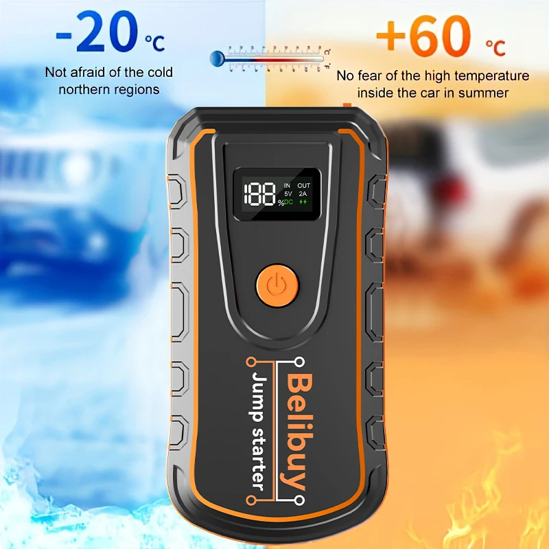 Превосходный аварийный автомобильный стартер с зарядным устройством USB и супер ярким светом — компактный, портативный аккумулятор для аварийного аккумулятора
Превосходный аварийный автомобильный стартер с зарядным устройством USB и супер ярким светом — компактный, портативный аккумулятор для аварийного аккумулятора