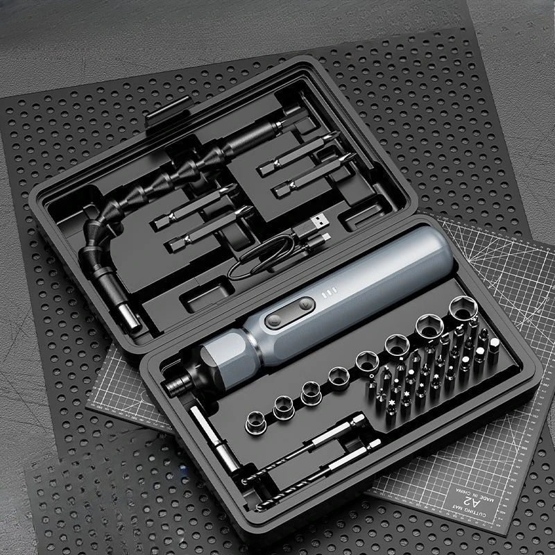 OULAIDE Electric Screwdriver Set Lithium Battery Rechargeable Electric Screwdrivers Manual and Automatic Mini Power Tool
OULAIDE Electric Screwdriver Set Lithium Battery Rechargeable Electric Screwdrivers Manual and Automatic Mini Power Tool