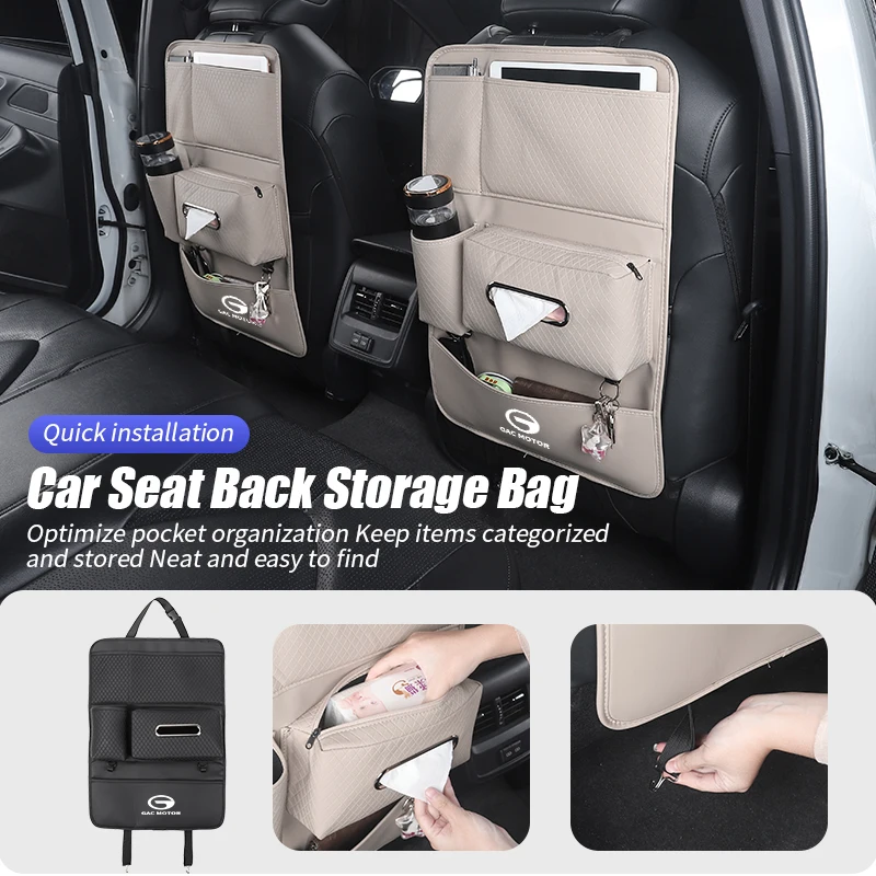 Leather Seat Back Organizer For Hyundai Tuscani Coupe Tiburon I30 I20 IX35 I40 Tucson Getz Veloster Kona Elantra Sonata Azera
Leather Seat Back Organizer For Hyundai Tuscani Coupe Tiburon I30 I20 IX35 I40 Tucson Getz Veloster Kona Elantra Sonata Azera