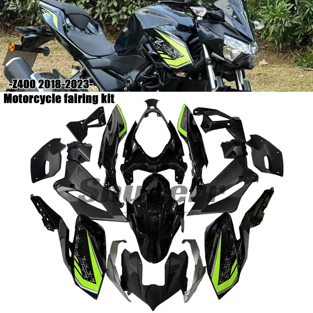 Abs Motorcycle Plastics Fairing Kit Injection Mold Bodywork Panel Kit Fit for Kawasaki Z400 2018 2019 2020 2021 2022 2023 Black
Abs Motorcycle Plastics Fairing Kit Injection Mold Bodywork Panel Kit Fit for Kawasaki Z400 2018 2019 2020 2021 2022 2023 Black