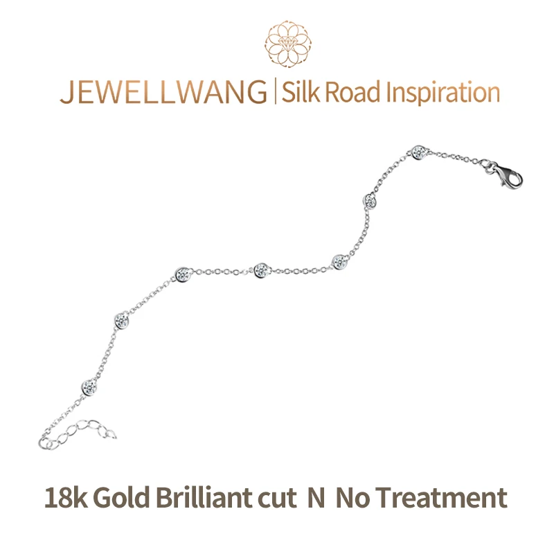 Silk Road Inspiration Customizable 18K Gold Lab-Grown Diamond 16cm Women's Bracelet 0.35-0.56 ct Personalized Charm Link Jewelry
Silk Road Inspiration Customizable 18K Gold Lab-Grown Diamond 16cm Women's Bracelet 0.35-0.56 ct Personalized Charm Link Jewelry