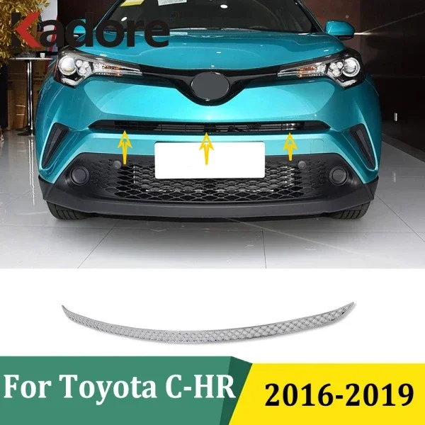 For Toyota C-HR CHR 2016 2017 2018 2019 Chrome Front Grill Lip Bumper Cover Strip Trim Styling Car Exterior Accessories
For Toyota C-HR CHR 2016 2017 2018 2019 Chrome Front Grill Lip Bumper Cover Strip Trim Styling Car Exterior Accessories