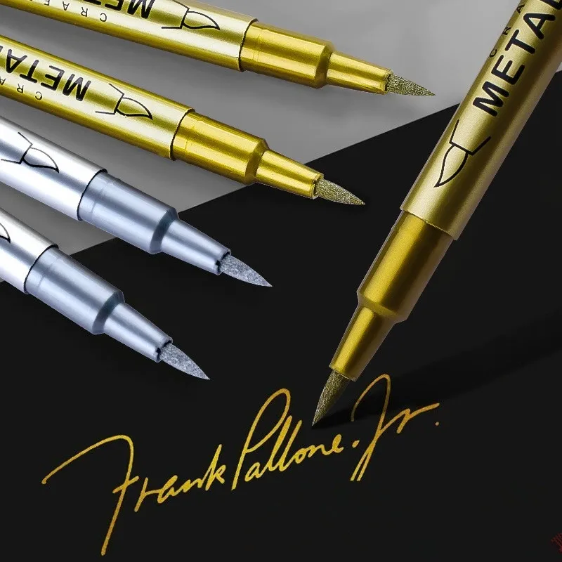 Блестящая ручка металлического цвета, быстросохнущая водостойкая перманентная маркерная ручка для компакт-дисков, школьные канцелярские принадлежности, студенческий подарок
Блестящая ручка металлического цвета, быстросохнущая водостойкая перманентная маркерная ручка для компакт-дисков, школьные канцелярские принадлежности, студенческий подарок