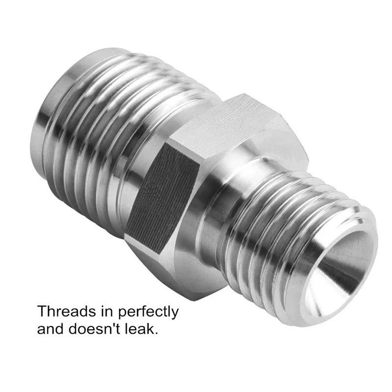 Stainless Steel Fuel Rail Ported Fitting M14x1.5 to M18x1.5 Fuel Connector for Chevrolet Silverado GMC
Stainless Steel Fuel Rail Ported Fitting M14x1.5 to M18x1.5 Fuel Connector for Chevrolet Silverado GMC
