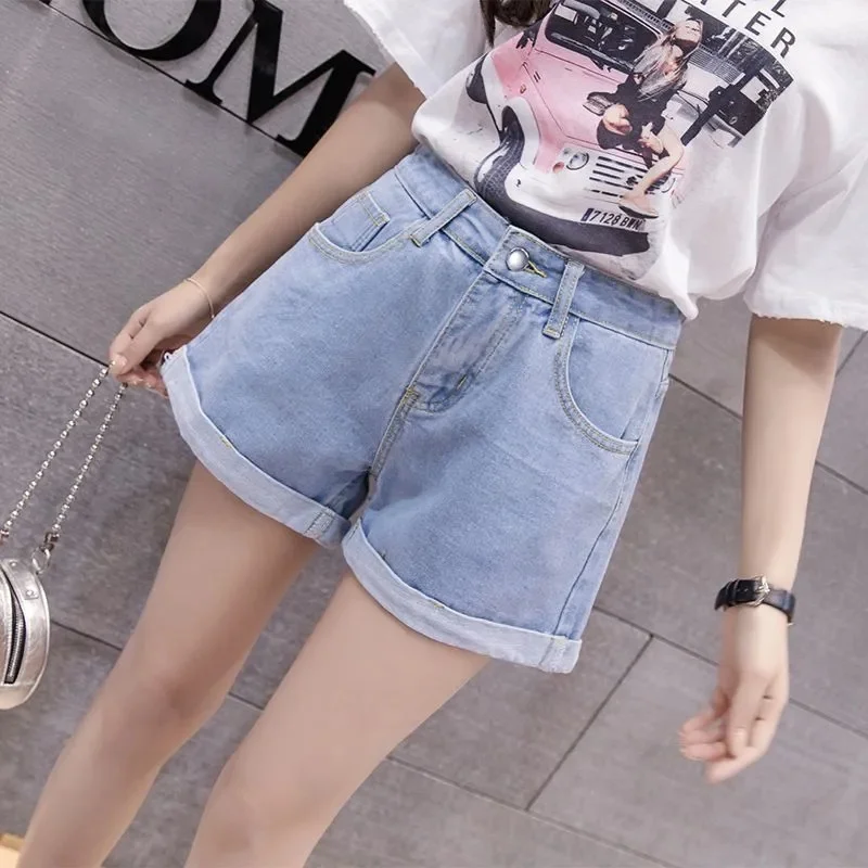 Джинсовые шорты с высокой талией для женщин, облегающие, в корейском стиле, синие, хлопковые, А-силуэт, летние, для девушек
Джинсовые шорты с высокой талией для женщин, облегающие, в корейском стиле, синие, хлопковые, А-силуэт, летние, для девушек