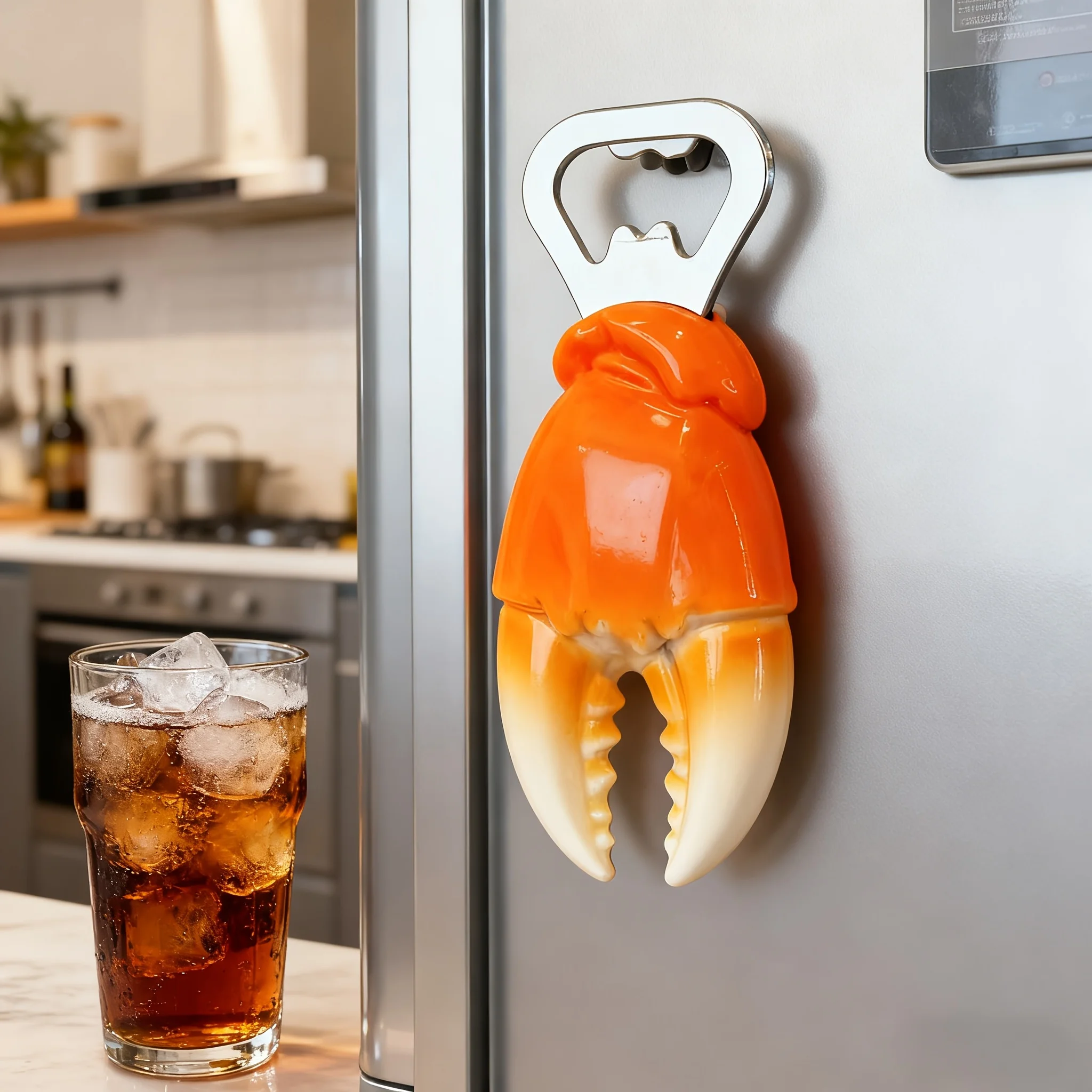 Unique and Creative Crab - Claw - Shaped Bottle Opener. It Can Be Used to Open Beer and Beverage Bottles. It's Suitable for Home
Unique and Creative Crab - Claw - Shaped Bottle Opener. It Can Be Used to Open Beer and Beverage Bottles. It's Suitable for Home