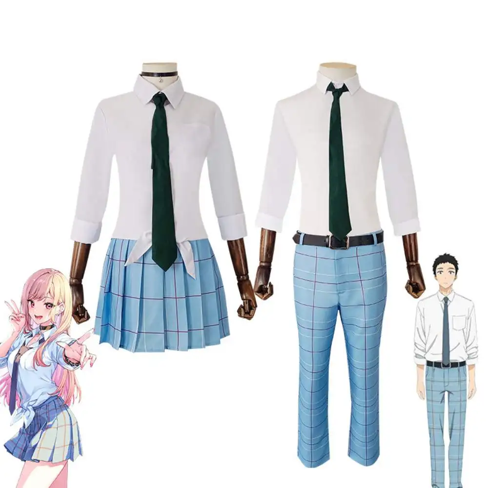 Marin Kitagawa Cosplay My Dress Up Darling JK School Uniform Dress Girls Maid Outfit Anime Cosplay Halloween Costume men Women
Marin Kitagawa Cosplay My Dress Up Darling JK School Uniform Dress Girls Maid Outfit Anime Cosplay Halloween Costume men Women