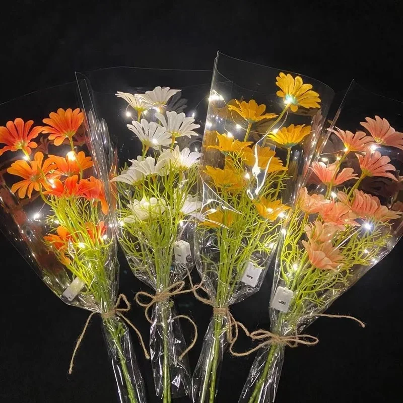 10Pcs LED Luminous Rose Flower Bouquet Flashing String Lights Glowing Floral Bouquet for Wedding Birthday Halloween
10Pcs LED Luminous Rose Flower Bouquet Flashing String Lights Glowing Floral Bouquet for Wedding Birthday Halloween