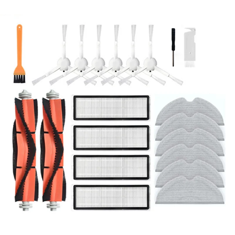 A23R-For Xiaomi Mijia 1C 1T Dreame F9 Robot Vacuum Mop Hepa Filter Main Side Brush Mop Cloth Robotic Vacuum Cleaner Parts
A23R-For Xiaomi Mijia 1C 1T Dreame F9 Robot Vacuum Mop Hepa Filter Main Side Brush Mop Cloth Robotic Vacuum Cleaner Parts