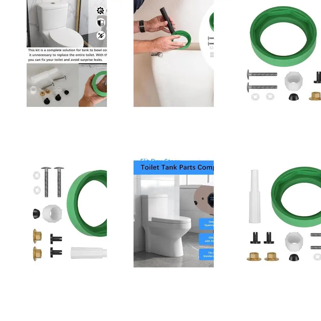 F92C Toilet to Bowl Coupling Kits Toilet Gasket Seal Washer
F92C Toilet to Bowl Coupling Kits Toilet Gasket Seal Washer
