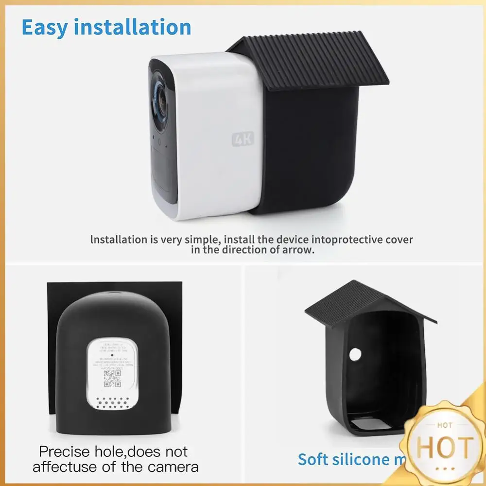 1/2/3/4/6Pcs Security Camera Protective Case Weatherproof Silicone Camera Cover Waterproof Dustproof for EufyCam 3C Camera
1/2/3/4/6Pcs Security Camera Protective Case Weatherproof Silicone Camera Cover Waterproof Dustproof for EufyCam 3C Camera