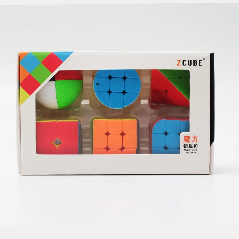 Zcube Mini, набор из шести предметов, вторичный заказ, трехсторонние брелки с волшебным шариком, однотонные детские развивающие игрушки
Zcube Mini, набор из шести предметов, вторичный заказ, трехсторонние брелки с волшебным шариком, однотонные детские развивающие игрушки