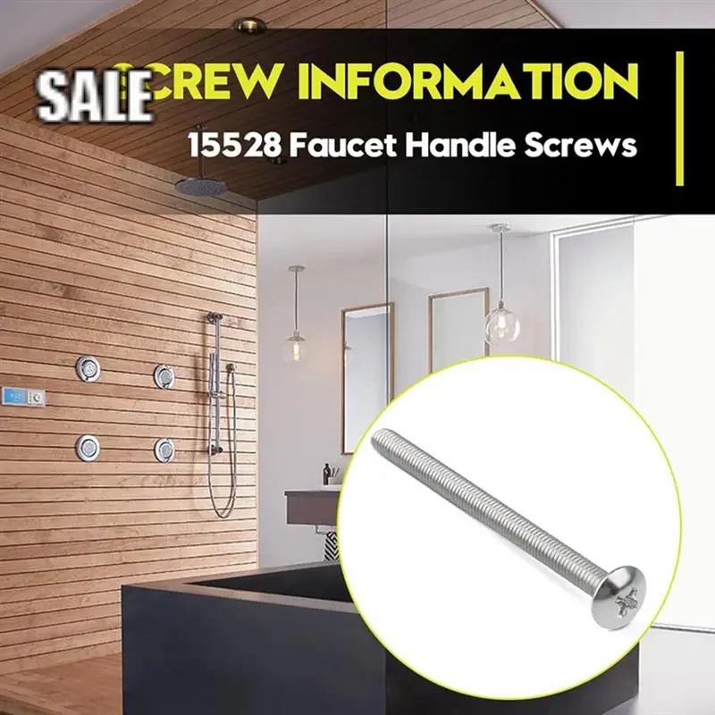 15528 Винты для ручки смесителя, 4 шт., для Moen Shower, винты для душевого клапана для ванны и смесителей для душа с одной ручкой-A68E
15528 Винты для ручки смесителя, 4 шт., для Moen Shower, винты для душевого клапана для ванны и смесителей для душа с одной ручкой-A68E