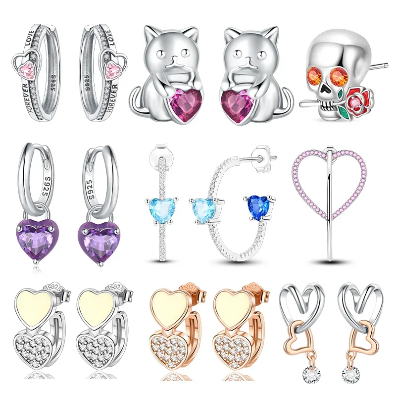 Silver S925 Dreamy Purple Love Heart Earrings Colored Love Drop Earrings for Women Party Fine Gifts Elegant Birthday Jewelry
Silver S925 Dreamy Purple Love Heart Earrings Colored Love Drop Earrings for Women Party Fine Gifts Elegant Birthday Jewelry