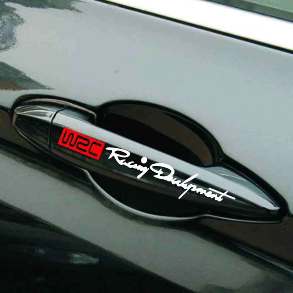 4Pcs Car Door Handle Sticker Rally Stripe Vinyl Decal Auto Modification Exterior Accessories
4Pcs Car Door Handle Sticker Rally Stripe Vinyl Decal Auto Modification Exterior Accessories