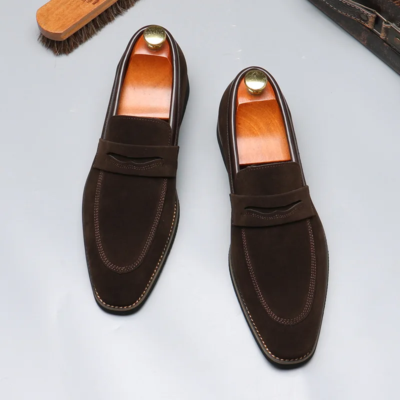 Men Casual Leather Shoes Dress Leather Loafers Men Classic Casual Business Shoes Trend Formal Party Social Leather Shoes Male
Men Casual Leather Shoes Dress Leather Loafers Men Classic Casual Business Shoes Trend Formal Party Social Leather Shoes Male