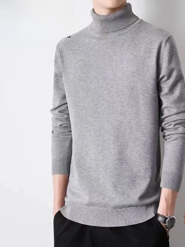 Warm Fce Lined Thiened Knitted Sweater for Men Faionable Ci Sle Pure Color High Collar Long Sve Casual Wear
Warm Fce Lined Thiened Knitted Sweater for Men Faionable Ci Sle Pure Color High Collar Long Sve Casual Wear