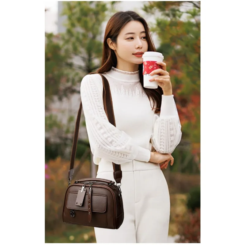 Женская модная сумка-тоут с несколькими отделениями, вместительная, стильная, на одно плечо, для повседневной работы и путешествий
Женская модная сумка-тоут с несколькими отделениями, вместительная, стильная, на одно плечо, для повседневной работы и путешествий