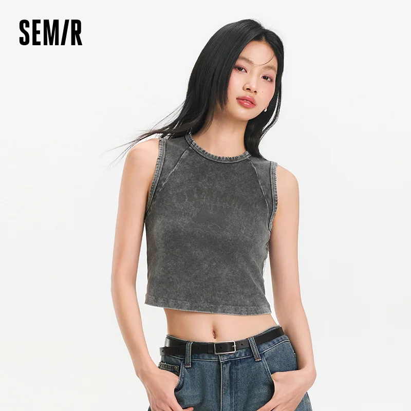 Semir Women's Retro Print Sleeveless Top 2025 Summer New Sweet and Cool Slim Fit Sexy Camisole
Semir Women's Retro Print Sleeveless Top 2025 Summer New Sweet and Cool Slim Fit Sexy Camisole