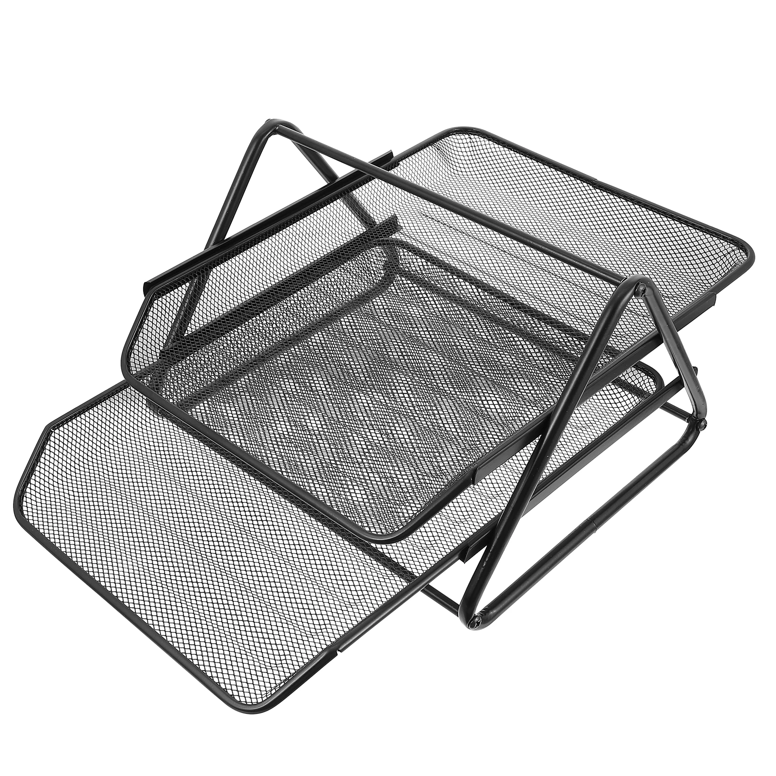 Iron File Rack Paper ganizer Office Storage Tray Desk Document 2 Tier Mesh Layer Practical Long Use File Holder
Iron File Rack Paper ganizer Office Storage Tray Desk Document 2 Tier Mesh Layer Practical Long Use File Holder