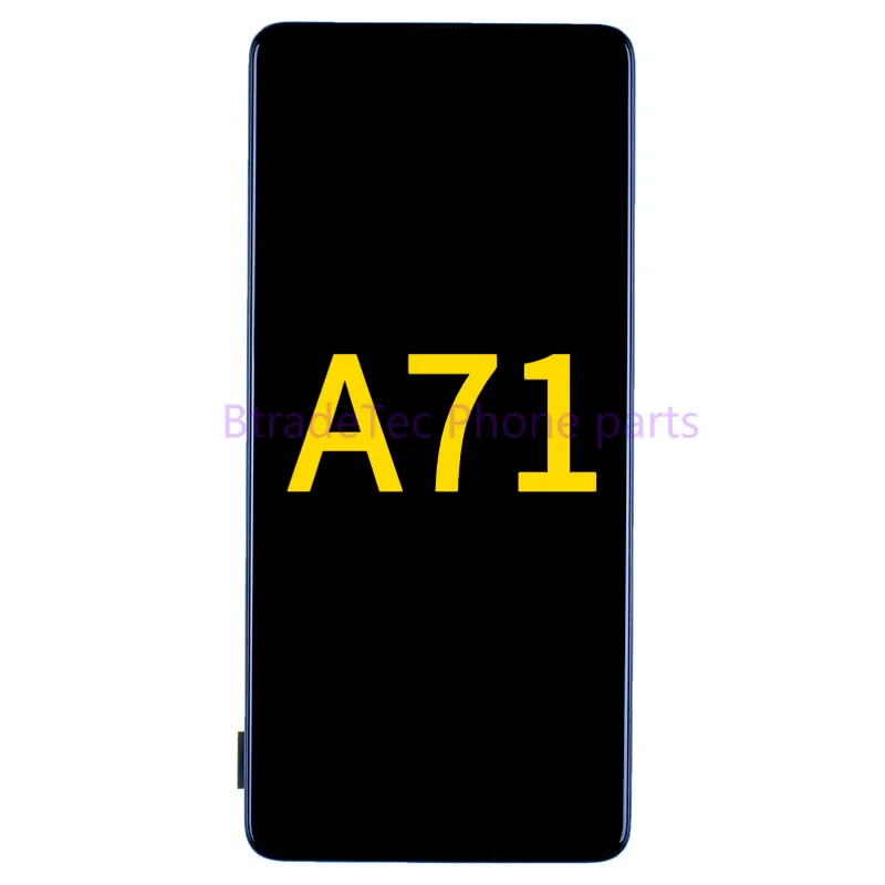 OLED-экран с рамкой в сборе для Samsung Galaxy A71 A715, сменный экран для сервисного блока
OLED-экран с рамкой в сборе для Samsung Galaxy A71 A715, сменный экран для сервисного блока