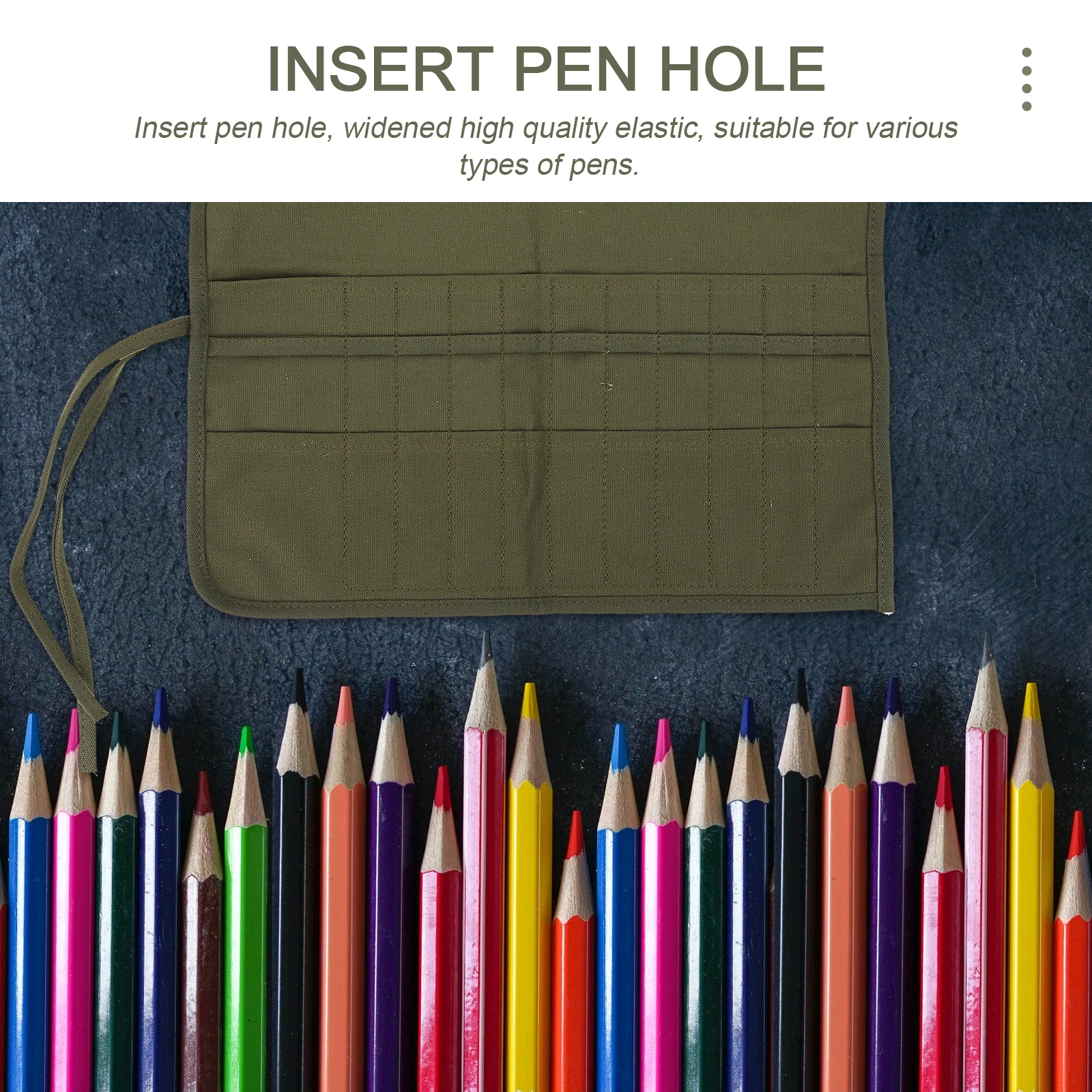 Portable Canvas ganizer Solid Color Student Pencil Case Small Storage Paint Brush Bag Stationery Stationery Holder Holder
Portable Canvas ganizer Solid Color Student Pencil Case Small Storage Paint Brush Bag Stationery Stationery Holder Holder