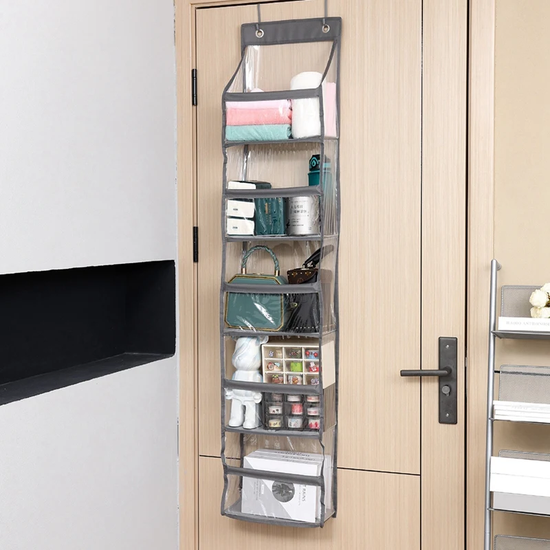 1 PCS 5-Shelf Over The Door Hanging Pantry Organizer Room Organizer Pockets Pvc Behind The Door Storage Organizer Capacity
1 PCS 5-Shelf Over The Door Hanging Pantry Organizer Room Organizer Pockets Pvc Behind The Door Storage Organizer Capacity
