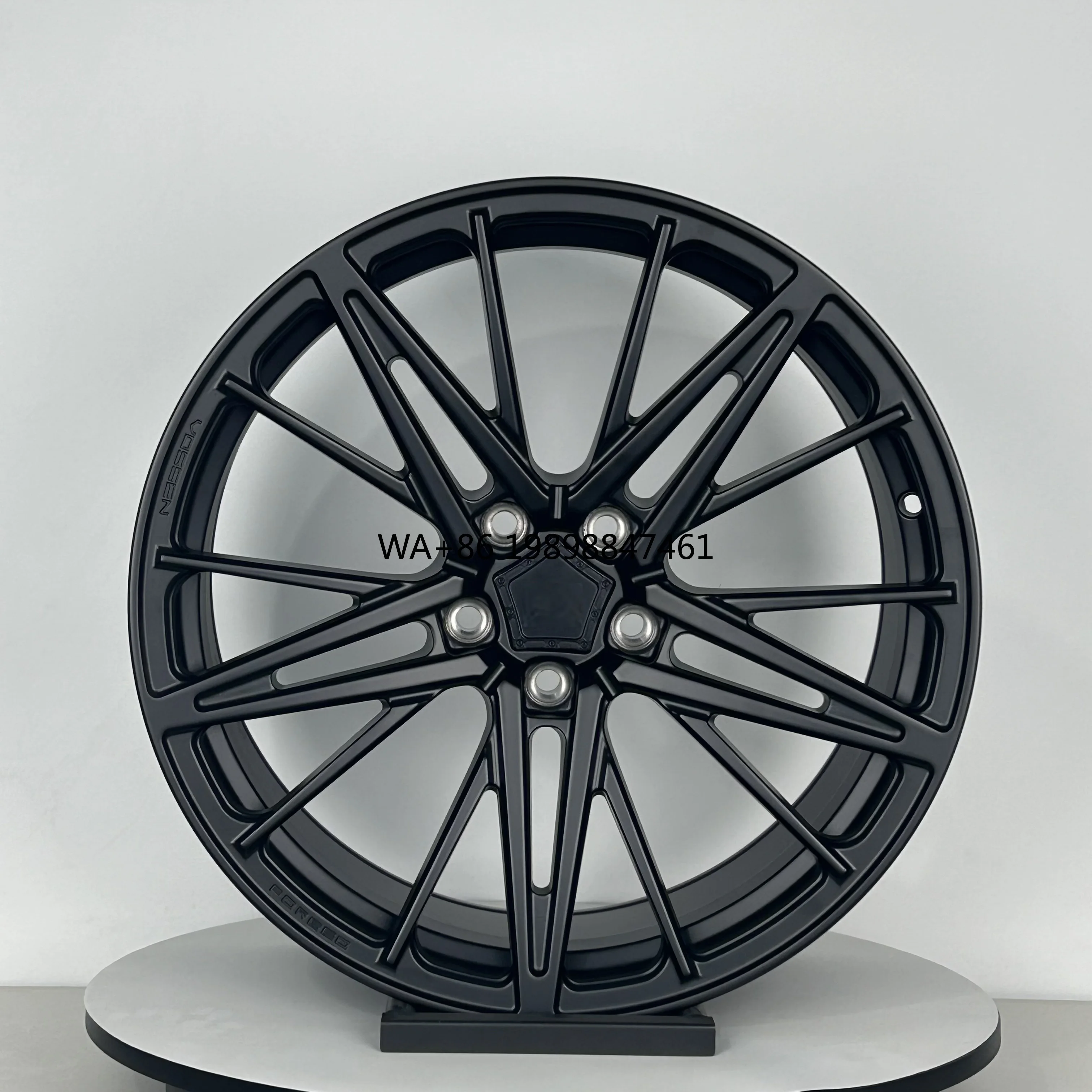Custom Forged Alloy Wheels 5x114.3 5x120 5x115 Matt Black Passenger Car Wheels 17 18 19 20 22 24 Inch for E90 F30 for tesla
Custom Forged Alloy Wheels 5x114.3 5x120 5x115 Matt Black Passenger Car Wheels 17 18 19 20 22 24 Inch for E90 F30 for tesla