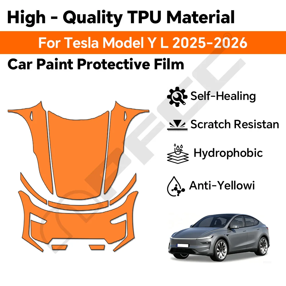For Tesla Model YL Juniper 2025 UP Paint Protection Film Self-Healing Bra PPF Body Sticker Accessories Anti-Scratch Resistant
For Tesla Model YL Juniper 2025 UP Paint Protection Film Self-Healing Bra PPF Body Sticker Accessories Anti-Scratch Resistant