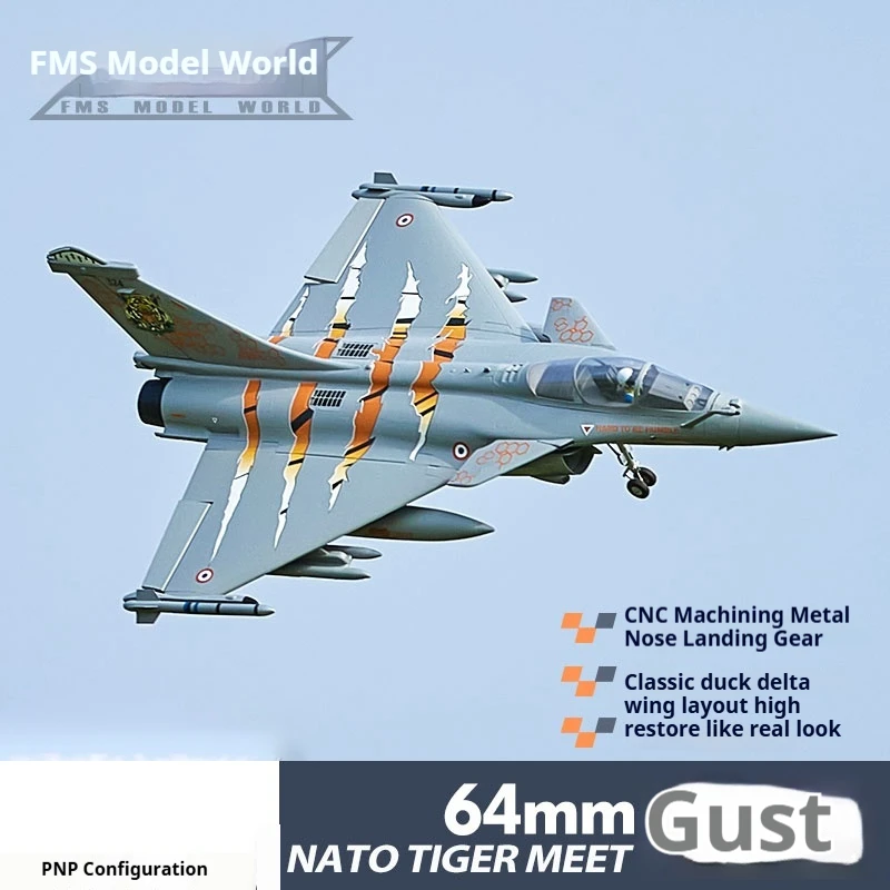 Fms 64 мм Pnp Rafale Реалистичная атака Nato Tiger Meet Jet с фиксированным крылом Радиоуправляемый самолет Электрический пульт дистанционного управления Модель самолета Игрушка для мальчика в подарок
Fms 64 мм Pnp Rafale Реалистичная атака Nato Tiger Meet Jet с фиксированным крылом Радиоуправляемый самолет Электрический пульт дистанционного управления Модель самолета Игрушка для мальчика в подарок