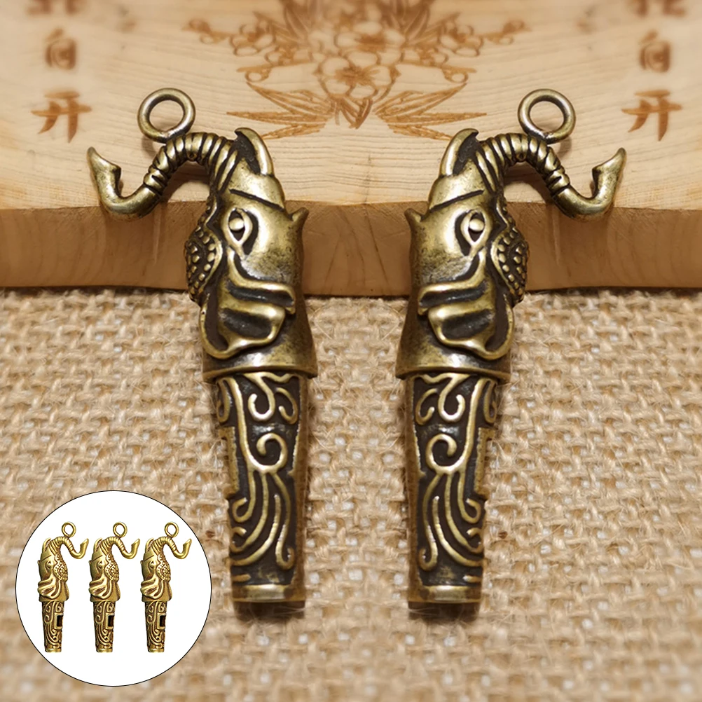 3Pcs Keychain Pendants Copper Elephant Shaped Whistles Outdoor Loud Referee Whistles
3Pcs Keychain Pendants Copper Elephant Shaped Whistles Outdoor Loud Referee Whistles