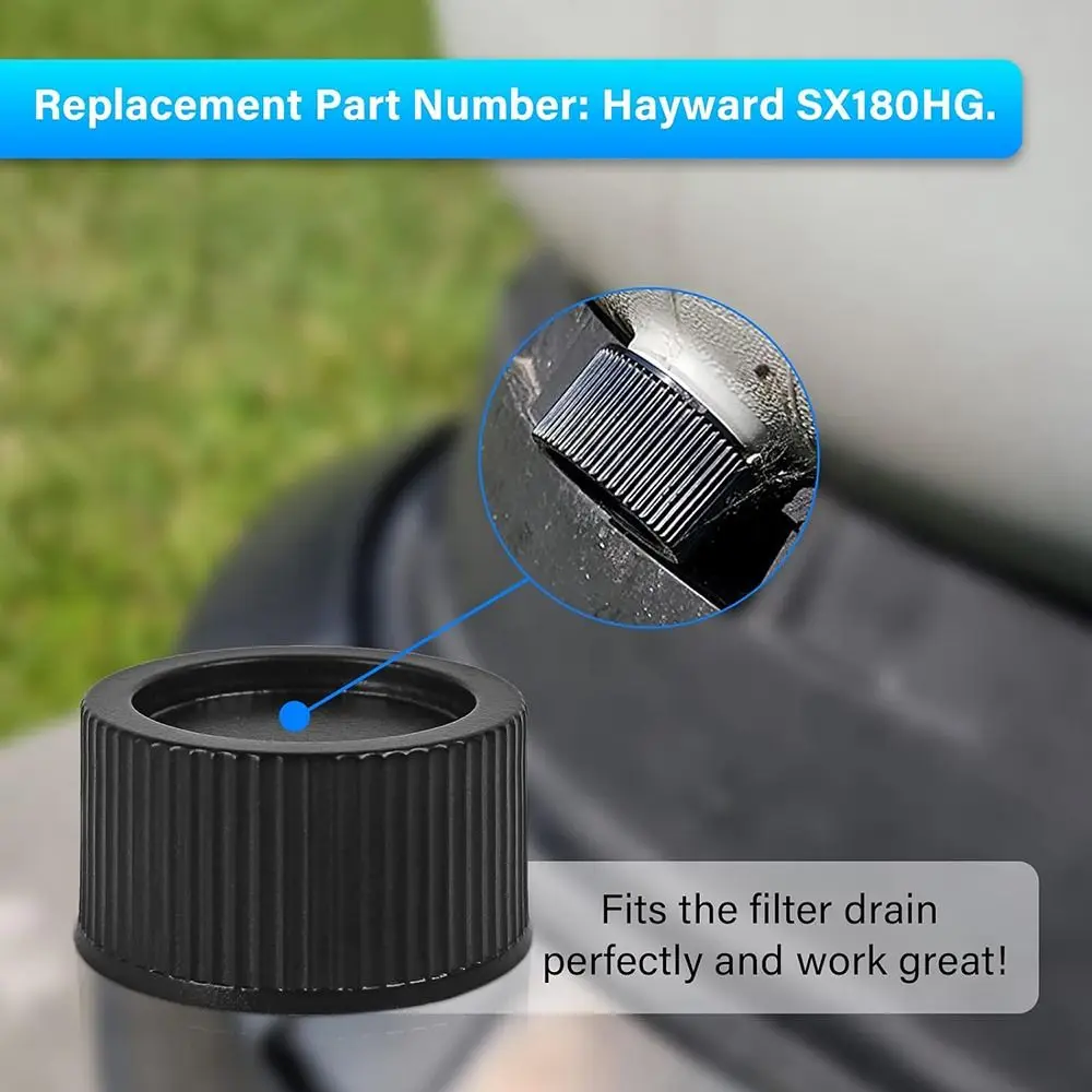 Non-slip Pool Sand Filter Accessories Swimming Pool Durable Spa Filter Caps Universal Pool Drain Cap for Hayward
Non-slip Pool Sand Filter Accessories Swimming Pool Durable Spa Filter Caps Universal Pool Drain Cap for Hayward