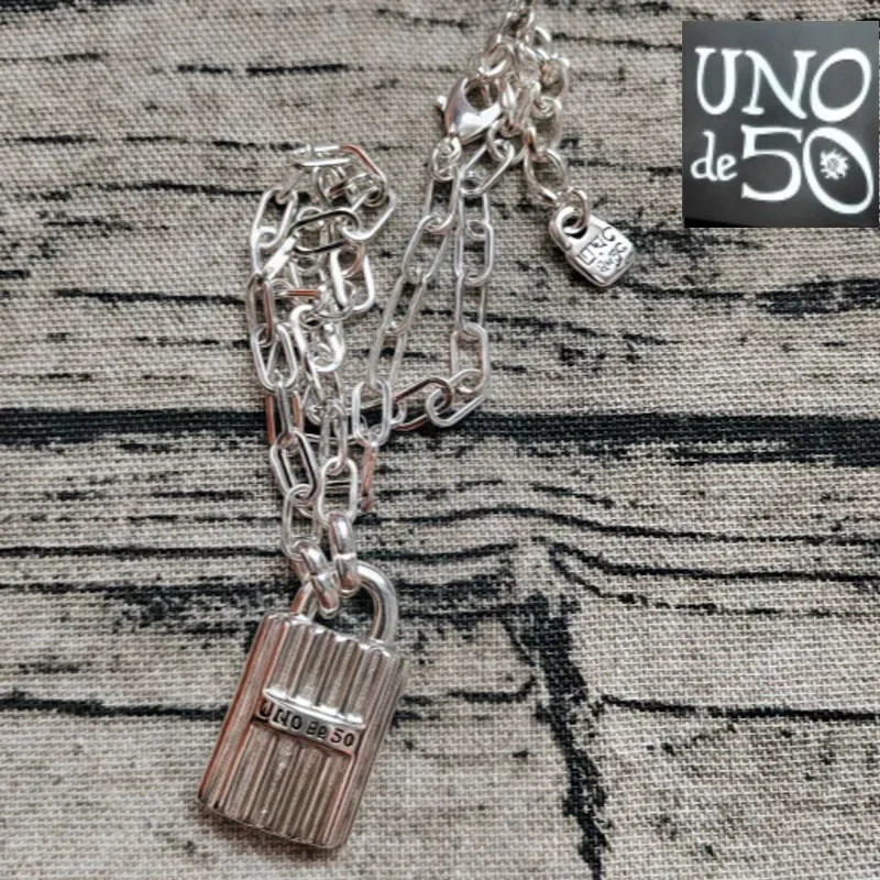 2024 Selling Exquisite High Quality UNO DE 50 Fashion Classic 925 Necklace Jewelry Romantic Holiday Gift
2024 Selling Exquisite High Quality UNO DE 50 Fashion Classic 925 Necklace Jewelry Romantic Holiday Gift