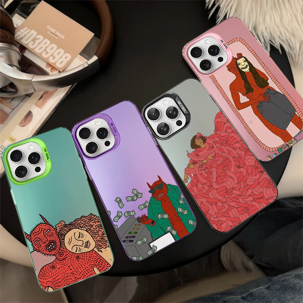 Polly Nor Women Art Phone Case For IPhone 16 15 14 13 12 11 Pro Max X XR XSMAX 8 7 Plus Matte Shockproof Back Cover
Polly Nor Women Art Phone Case For IPhone 16 15 14 13 12 11 Pro Max X XR XSMAX 8 7 Plus Matte Shockproof Back Cover