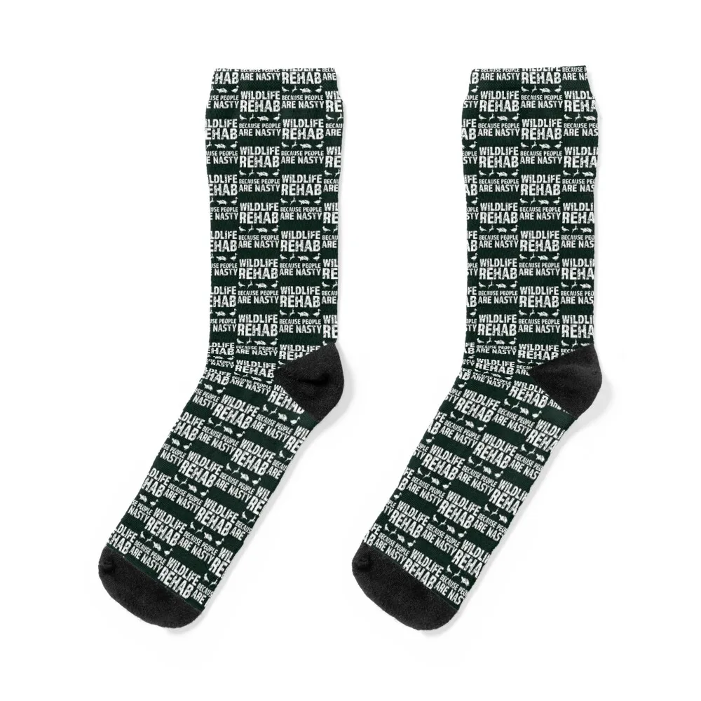 Wildlife rehab because people are nasty animal lovers design great gift idea Socks set short Non-slip Socks Male Women's 
Wildlife rehab because people are nasty animal lovers design great gift idea Socks set short Non-slip Socks Male Women's