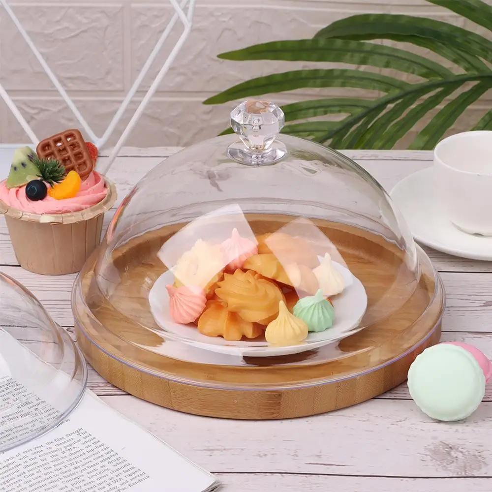 Cake Plate Bread Fruit Display Holder Creative Acrylic Tempered Plastic Food Cover Dust Cover Round Dish Cover Party Decoration
Cake Plate Bread Fruit Display Holder Creative Acrylic Tempered Plastic Food Cover Dust Cover Round Dish Cover Party Decoration