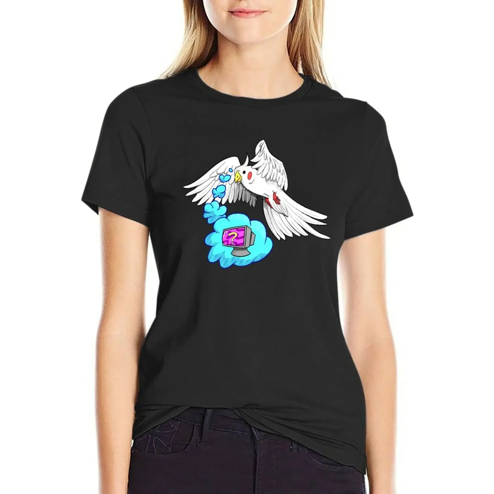 Bird Thoughts T-Shirt anime korean fashion funny lady clothes korean Women's clothes
Bird Thoughts T-Shirt anime korean fashion funny lady clothes korean Women's clothes