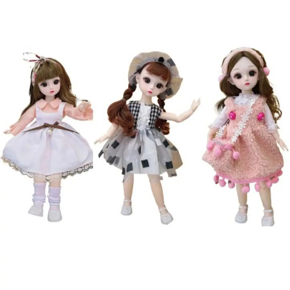 Big Eyes 30cm Baby Dolls Humanoid Doll Removable Joints Girl Princess Doll Articulated Dress Up Dress BJD Doll DIY Accessories
Big Eyes 30cm Baby Dolls Humanoid Doll Removable Joints Girl Princess Doll Articulated Dress Up Dress BJD Doll DIY Accessories